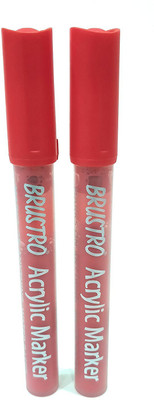 

Brustro Brustro Acrylic Paint Marker Scarlet Red(Set of 1, Red)