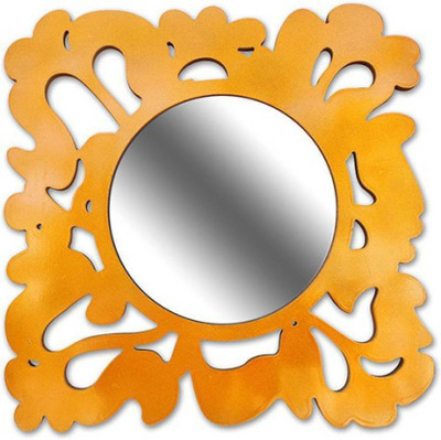 VAS Collection Home Homehj455jkh Decorative Mirror(Round Finish : Matt)