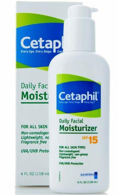 

Cetaphil Daily Facial Moisturizer With Sunscreen SPF15 - 118ml (4oz)(118 ml)