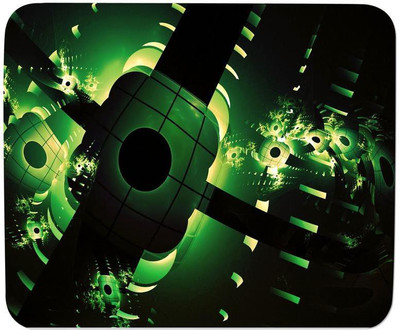 

GMX Mouse Pads for Laptop, computer Green Abstract print for work with comfort - best mouse pads - S.No : 0336 Mousepad(Multicolor)