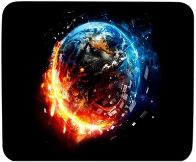 

GMX Best Mouse Pads for Laptop Earth print for Gaming & work - Cheap mouse pads - S.No : 0387 Mousepad(Multicolor)