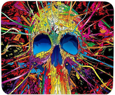 

GMX Mouse Pads for PC, Laptop Colorful Skull print for Laptop Gaming - Mose pad under 200rs - S.No : 0319 Mousepad(Multicolor)