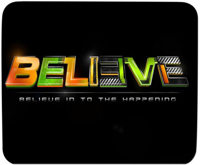 

GMX Mouse Pads for Laptop, computer Believe print for work with comfort - best mouse pads - S.No : 0436 Mousepad(Multicolor)