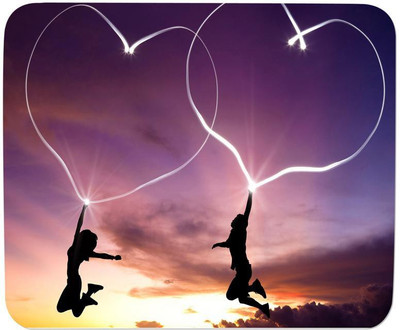 

GMX Best Mouse Pads for Laptop Love Birds print for Gaming & work - Cheap mouse pads - S.No : 0467 Mousepad(Multicolor)