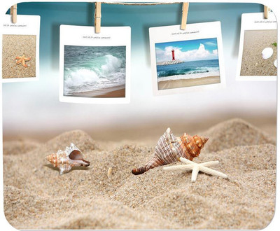 

GMX Cheap Mouse Pads for PC, Laptop Unique Beach print for Daily use - mouse pads under 146 - S.No : 0468 Mousepad(Multicolor)