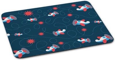 

100yellow Mouse pad | Fish Printed Mouse Pad Designer High Quality Anti Skid Mouse Pad For Desktop and Laptop Computer- Ideal For Kids Room Mousepad(Multicolor)