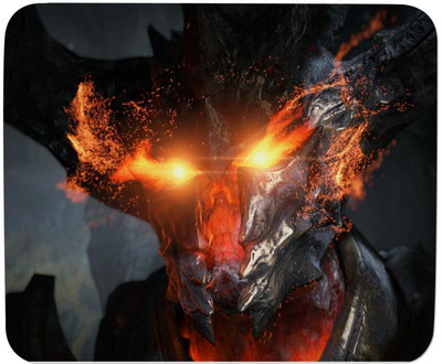 

GMX Mouse Pad for PC, Laptop Dragon Eyes print for gaming pc, home, office - S.No : 0483 Mousepad(Multicolor)