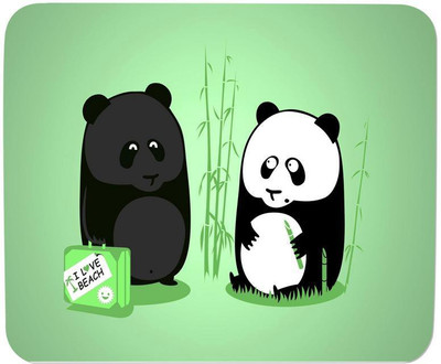 

GMX Best Mouse Pads for Laptop Panda's Talk print for Gaming & work - Cheap mouse pads - S.No : 0377 Mousepad(Multicolor)