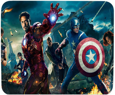 

GMX Mouse Pads for Laptop, Avengers Wall print for PC Computer, Gaming, Cheap price - S.No : 0361 Mousepad(Multicolor)