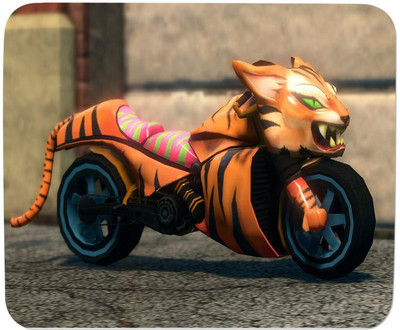 

GMX Mouse Pads for Computer, Laptop Tiger Bike Toy print for gaming, work, comfortable mouse pad - S.No : 0455 Mousepad(Multicolor)
