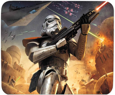 

GMX Mouse Pad for PC, Laptop Star Wars Battlefront print for gaming pc, home, office - S.No : 0403 Mousepad(Multicolor)