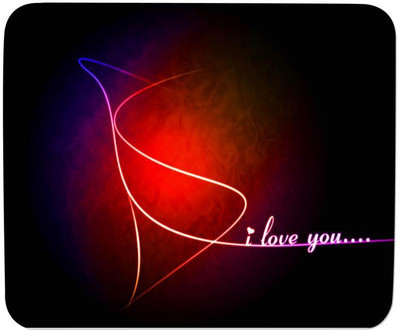 

GMX Mouse Pads for Computer, Laptop I Love You print for pc, gaming & work - Cheap mouse pads - S.No : 0440 Mousepad(Multicolor)