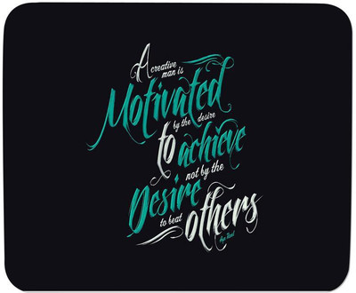 

GMX Mouse Pads for PC, Laptop Motivatinal Quote print for Laptop Gaming - Mose pad under 200rs - S.No : 0329 Mousepad(Multicolor)