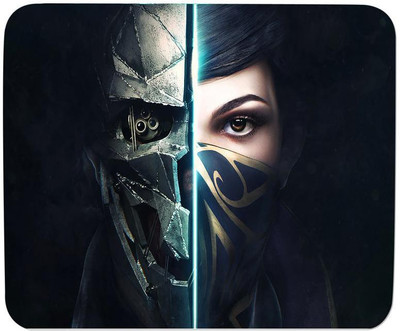 

GMX Mouse Pad for PC, Laptop Dishonored print for gaming pc, home, office - S.No : 0353 Mousepad(Multicolor)