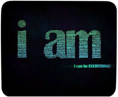 

GMX Mouse Pads for Laptop, PC All Thoughts print for office pc and home computer - S.No : 0494 Mousepad(Multicolor)