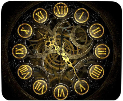 

GMX Cheap Mouse Pads for PC, Laptop Roman Watch print for Daily use - mouse pads under 141 - S.No : 0418 Mousepad(Multicolor)