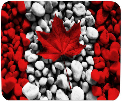 

GMX Mouse Pads for Laptop, computer Canada Flag print for work with comfort - best mouse pads - S.No : 0496 Mousepad(Multicolor)