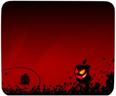 

GMX Mouse Pads for Computer, Laptop Apple Halloween print for gaming, work, comfortable mouse pad - S.No : 0415 Mousepad(Multicolor)