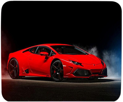

GMX Mouse Pads for Computer, Laptop Red Lamborghini print for pc, gaming & work - Cheap mouse pads - S.No : 0460 Mousepad(Multicolor)