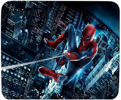 

GMX Mouse Pads for Computer, Laptop Flying SpiderMan print for pc, gaming & work - Cheap mouse pads - S.No : 0310 Mousepad(Multicolor)