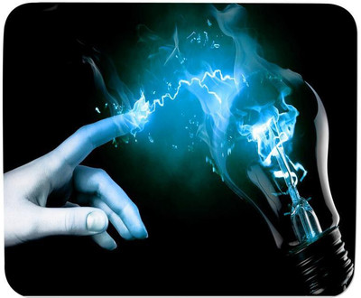 

GMX Mouse Pads for PC, Laptop Bulb Light print for gaming pc at cheap price - S.No : 0412 Mousepad(Multicolor)