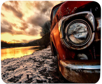 

GMX Mouse Pads for Laptop, Vintage Car print for PC Computer, Gaming, Cheap price - S.No : 0501 Mousepad(Multicolor)