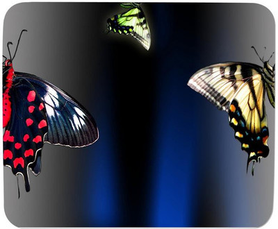 

GMX Mouse Pads for Computer, Laptop Butterflies print for pc, gaming & work - Cheap mouse pads - S.No : 0500 Mousepad(Multicolor)