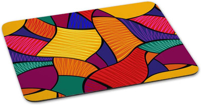

100yellow Mouse pad | Printed Mouse Pad | Designer High Quality Anti Skid Mouse Pad For Desktop and Laptop Computer- Pack Of 1 Mousepad(Multicolor)