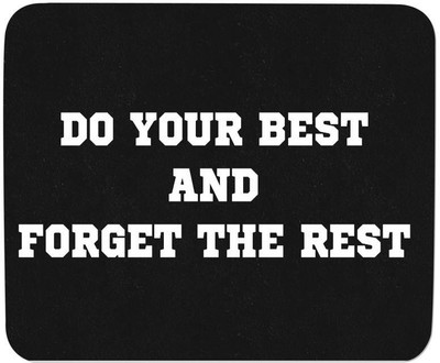 

GMX Mouse Pads for Computer, Laptop Best Quote print for gaming, work, comfortable mouse pad - S.No : 0215 Mousepad(Multicolor)