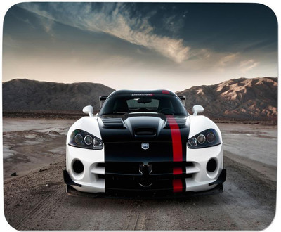 

GMX Mouse Pads for Laptop, PC Dodge Viper print for office pc and home computer - S.No : 0404 Mousepad(Multicolor)