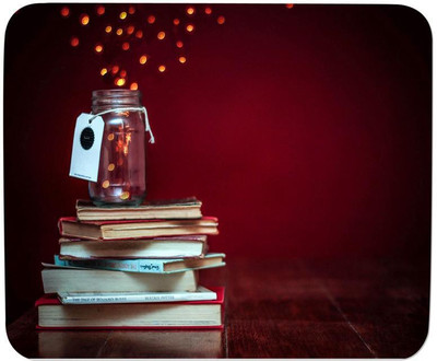 

GMX Mouse Pads for Laptop, computer Books Pattern print for work with comfort - best mouse pads - S.No : 0466 Mousepad(Multicolor)