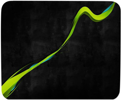 

GMX Mouse Pads for Computer, Laptop Curved Line Texture print for gaming, work, comfortable mouse pad - S.No : 0365 Mousepad(Multicolor)