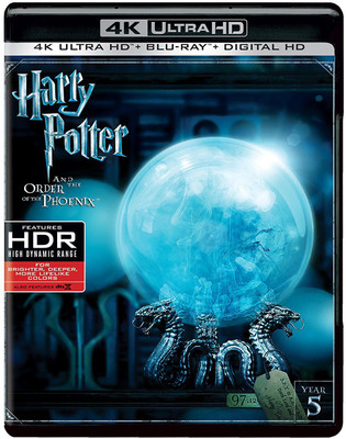 

Harry Potter & The Order of Phoenix (4K UHD & HD)(Blu-ray English)