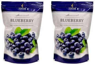

Rostaa Blueberry 75gm (Pack of 2) Blueberry(75 g, Pouch)