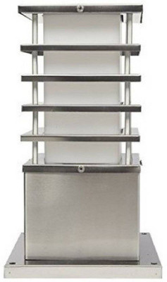 PR Prashant PR_4_Squre_2 Gate Light Outdoor Lamp(White)
