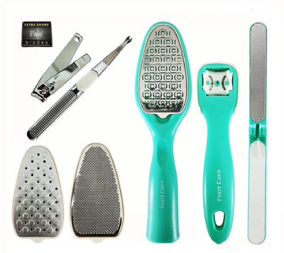 

Majik Professional Callus Remover Foot Corn Remover with Nail File for Home Pedicure 9 In 1(1 g, Set of 1)