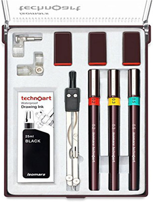 

Isomars Technical Drawing Set of 3 Mechanical Pencil(Pack of 3)