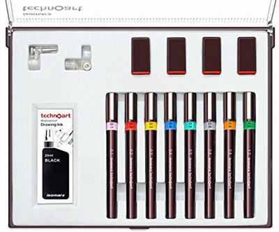 

Isomars Technical Drawing Set of 8 Fineliner Pen(Pack of 8)