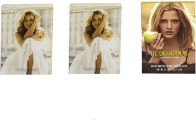 

DKNY Pure and Be Delicious Pack Of 3 Vial Combo Perfume - 4.5 ml(For Women)