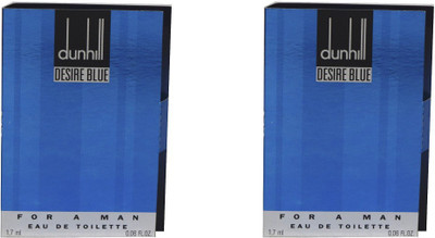 

Dunhill Desire Blue Vial Combo Eau de Toilette - 3.4 ml(For Men)