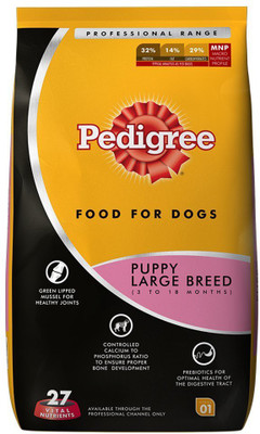 

Pedigree puppy large breed 10 kg Dry Dog Food