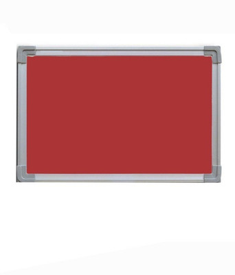 

JAGMONI Notice board or Pin up board Red Medium 2' feet x 1.5' foot Soft Board Bulletin Board(Red)
