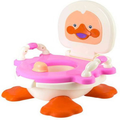 Abasr PANDA Potty Seat(Pink)