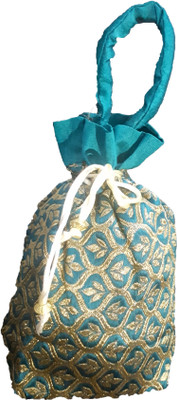 

aakaar21 Brocade Potli(Multicolor)
