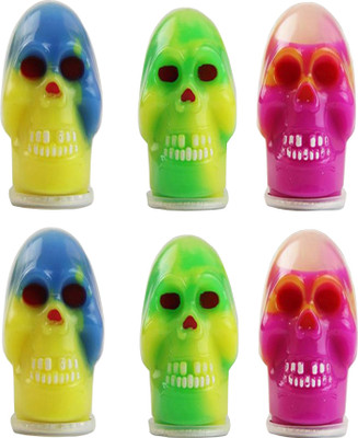 

Atorakushon Atslime Skulls pck6 kids toys puzzle Multicolor Putty Toy
