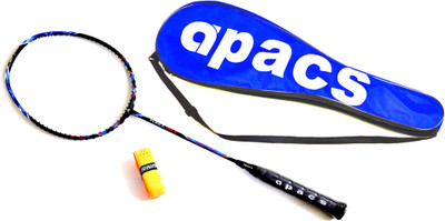 

APACS FORCE 80 II MULTICOLOR 86g Multicolor Unstrung Badminton Racquet(G2 - 3.75 Inches, 86 g)