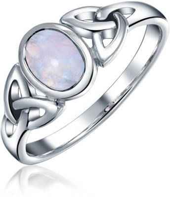 

Bling Jewelry Sterling Silver Moonstone Sterling Silver Plated Ring