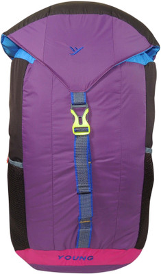 

YOUNG Fusion Multicolour Rucksack Trek Bag [PURPLE] Rucksack - 30 L(Purple)