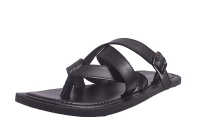 

Footsee Men Black Sandals