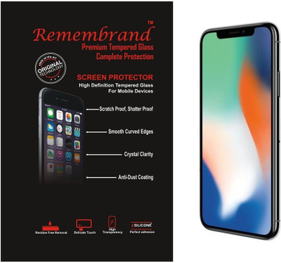 

Remembrand Impossible Screen Guard for Apple iPhone X Front&Back, Transparent
